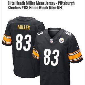 NFL NIKE Heath Miller Pittsburgh Steelers #83